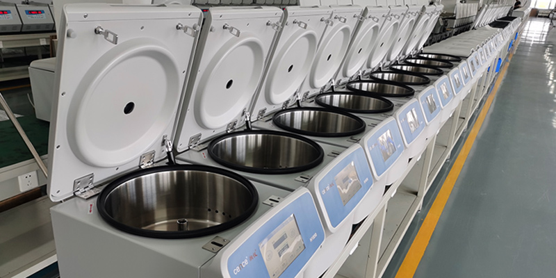 Máy ly tâm tốc độ cao được sử dụng rộng rãi